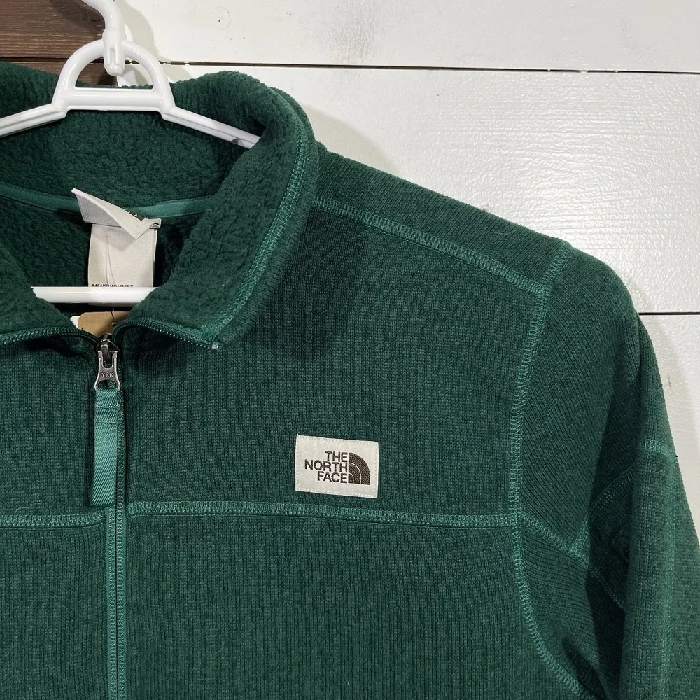 THE NORTH FACE GORDON LYONS QUARTER ZIP PULLOVER EVERGREEN